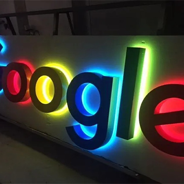 REVERSE LIT / HALO LIT CHANNEL LETTERS